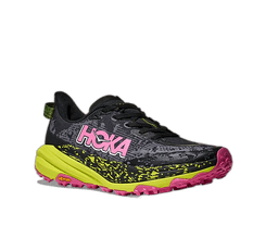 black neon hoka citrus